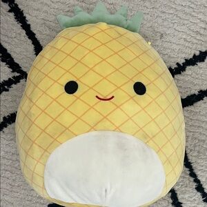 Squishmallows Yellow Pineapple Stuffed Animal